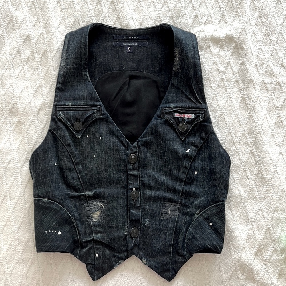 Hudson Denim Vest